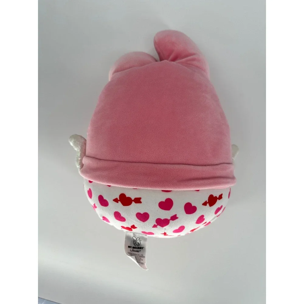 Sanrio My‎ Melody Squishmallows Plush Pink Hearts Cupid Wings Valentine Toy